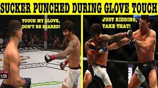 Top 10 Fighters Getting Hit While Trying to Touch Gloves