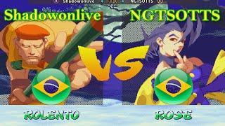 Street Fighter Alpha 2 - Shadowonlive vs NGTSOTTS FT10