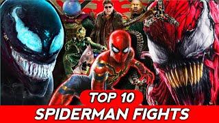 Spiderman Top 10 fights Explained in Hindi (SUPERBATTLE)