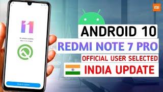 REDMI NOTE 7 PRO ANDROID 10 | REDMI NOTE 7 PRO MIUI 11.1.2.0 NEW SERIES UPDATE WITH ANDROID 10