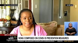 10 year old Nzali Sithole composes a song on COVID-19 prevention