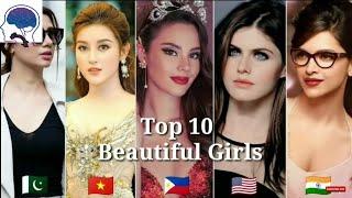 World top 10 beautiful girls of all times including Miss universe and Miss india Based on BTS
