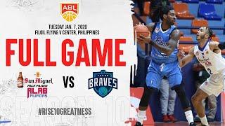 San Miguel Alab Pilipinas v Taipei Fubon Braves | FULL GAME | 2019-2020 ASEAN Basketball League