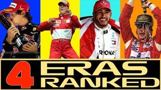 Formula 1 Ranked: Top 4 Teams Of All Time By Era [DATA AVAILABLE]