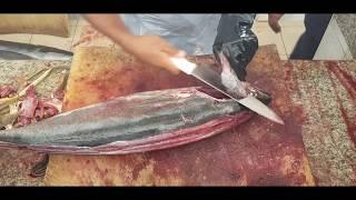 $300 Fish Cutting by Knife।Fish Cutting Super Fast Ways।Traditional Fish Cutting।Fish Cutting Master