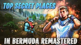 TOP 5 HIDDEN AND SECRET PLACE IN BERMUDA REMASTERED|| GARENA FREE FIRE HIDDEN PLACES||