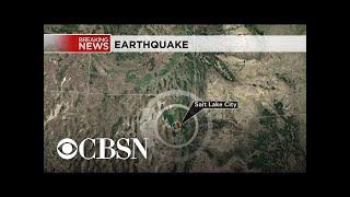 Earthquake rattles Salt Lake City area in Utah