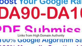 Genuine 6 DA90-DA100 PDF Distribution to Boost Your Google Position