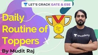 Daily Routines of Successful Students  | Toppers Strategy for GATE | Preparation Strategy for GATE