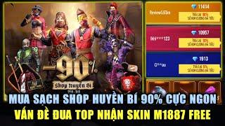 Free Fire | Garena Ra SHOP Huyền Bí Cực Ngon Có TVC - Vấn Đề Đua TOP Nhận M1887 Thế Giới Ngầm FREE