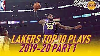 Los Angeles Lakers' Top 10 Plays 2019-20 - Part 1