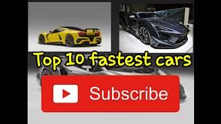Top 10 fastest car