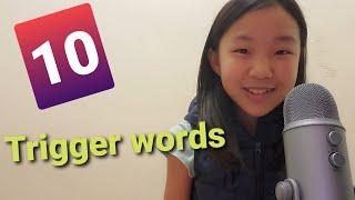 [ASMR] Top 10 NEW YEAR trigger words (2020)