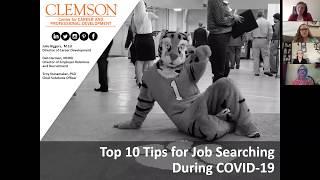 Top 10 Tips for Job Searching During COVID