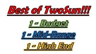 Best TwoSun's Period!!!!   Budget - Mid-Range - High End  3 perfect EDC's Something for Everyone!!!