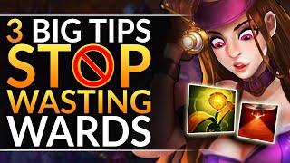 The 3 WORST WARDS Everyone Uses and What To Do Instead: BEST Vision Control Tips & Tricks: LoL Guide