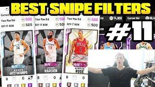 TOP 10 BEST SNIPE FILTERS TO USE RIGHT NOW IN MYTEAM MAKE TONS OF MT FAST AND EASY! NBA 2K20