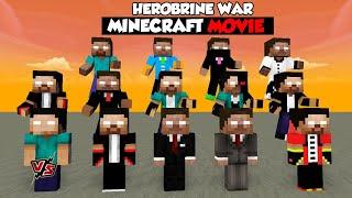 HEROBRINE WARS EPISODE 1 TO 10 BEST FULL MOVIE -  MONSTER SCHOOL