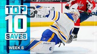 Top 10 Saves from Week 6 | 2021 NHL Season