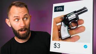 $3 Pistol?! | We Bought 10 Weapons From Wish.com!