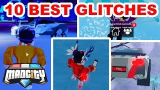 [ROBLOX] TOP 10 BEST GLITCHES THAT YOU SHOULD KNOW IN MAD CITY!