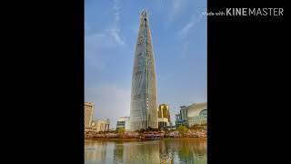 Top 10 tallest buildings in the world in increasing order.