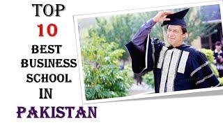 Top 10 best Business School In Pakistan