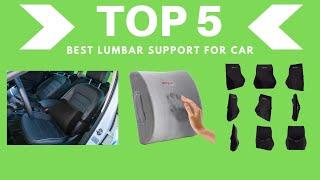 Top 5 Best lumbar support for car Reviews 2019