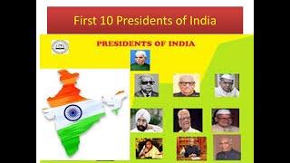 First  10 Presidents of India ! I challenge that  no one  know  all of   these  persons