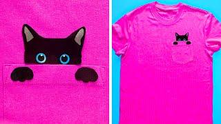 HOW TO MAKE A STYLISH T-SHIRT IN 5 MINUTES