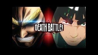 All Might vs Might Guy (My Hero Academia VS Naruto) | DEATH BATTLE!