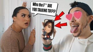 Cheating WITH THE DOOR LOCKED Prank On CRAZY LATINA GIRLFRIEND!! *HILARIOUS*