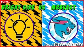 BRIGHT SIDE VS MRBEAST LIVE SUB COUNT: WHO WILL WIN?