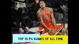 All Time Top 10 Dunks by NBA Point Guards (HD)