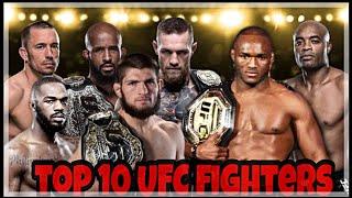 Top 10 UFC and MMA fighters of all time / افضل 10 مقاتلين  علي مر العصور