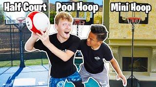 Insane 3 Court 1v1 Basketball Challenge for $$$ Shoes!