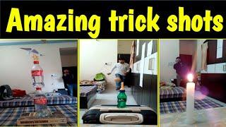 top10 best & awesome trick shots|Paper airplane trick shot|Candle tricks|Best tricks 2020||TriKeefy|