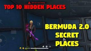 Top 10 Hiding Place In Bermuda 2.0 | Top 10 Hidden Places In Bermuda Remastered | Sk Alone Gaming