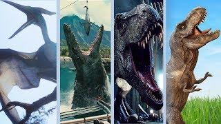 Top 10 Roars ll Jurassic Franchise