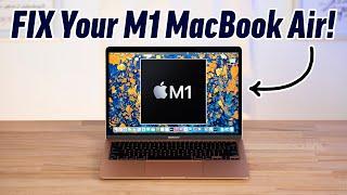 YOU NEED THIS on your M1 MacBook Air! (CPU Throttle FIX)