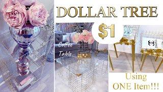 AMAZING DOLLAR TREE DIYS WITH ONE (1) ITEM! HIGH END DOLLAR TREE DIY