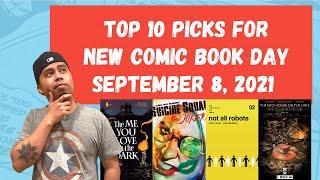 Top 10 Picks for New Comic Book Day - September 8, 2021