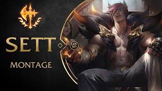 SETT MONTAGE S10 TOP LANE   JUNGLE COMPILATION LEAGUE OF LEGENDS