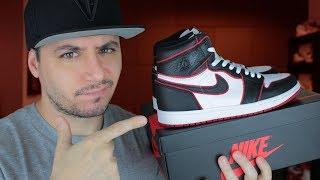 AIR JORDAN 1 "Bloodline" Review + Unboxing