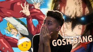 BRUTAL TOP 10 SUPER POWER ANIME FIGHTS!!! TOP 10 Epic Anime Super Power Fights REACTION!!!!