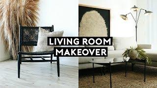 ROOM MAKEOVER! EASY LIVING ROOM TRANSFORMATION 2020