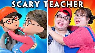 NICK LOVE TANI FUNNY CARTOON PARODY - SCARY TEACHER 3D WITH ZERO BUDGET! | Hilarious Cartoon