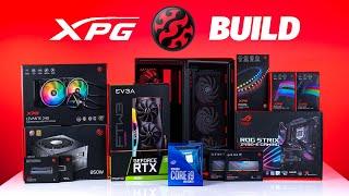 How To Build a PC - Giveaways + $2500 XPG Themed Gaming Build (10900k / EVGA RTX 3080)