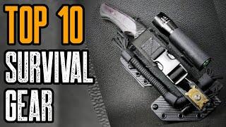 TOP 10 AMAZING SURVIVAL GEAR & GADGETS YOU MUST HAVE