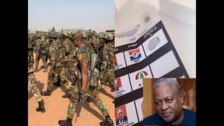 #SPECIALVOTING: Soldier man votes against John Mahama tells him why he will lose this election